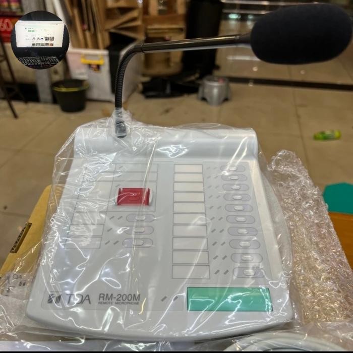 TOA RM-200M S / TOA RM 200M ORIGINAL NEW REMOT MICROPHONE RM200MS