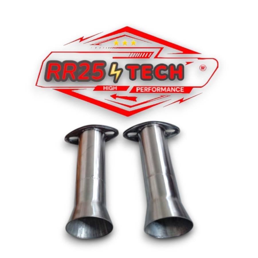 Knalpot Perahu Balap Ketinting Ryu Yasuka Loncin Moge Motoyama - Ukuran 38 mm GX- 390- 460- 440- 480