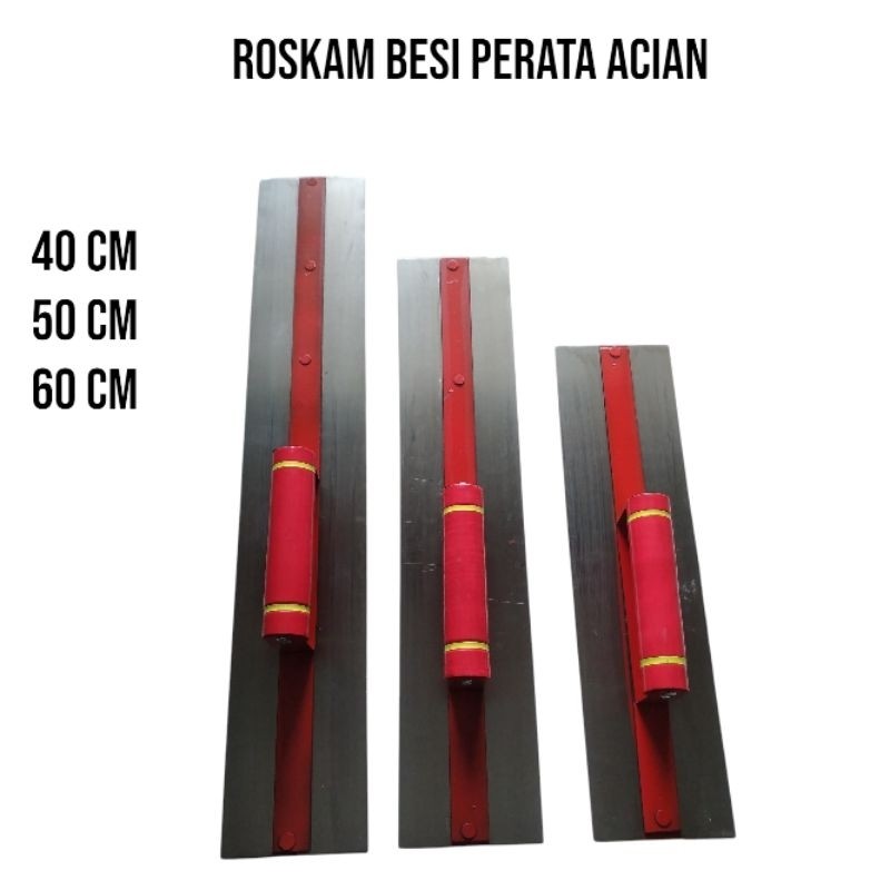 Raskam Baja Perata Acian 40cm-50cm-60cm/Raskam Acian
