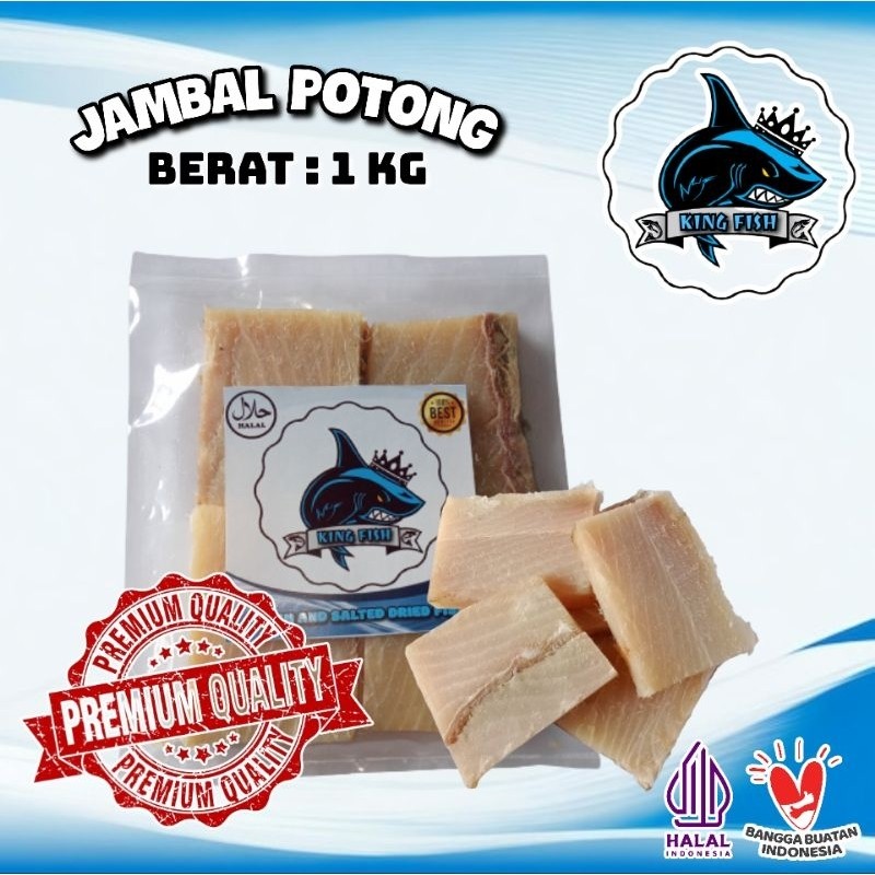 

1KG IKAN ASIN JAMBAL ROTI POTONG KERING TANPA TULANG MURAH BERKUALITAS
