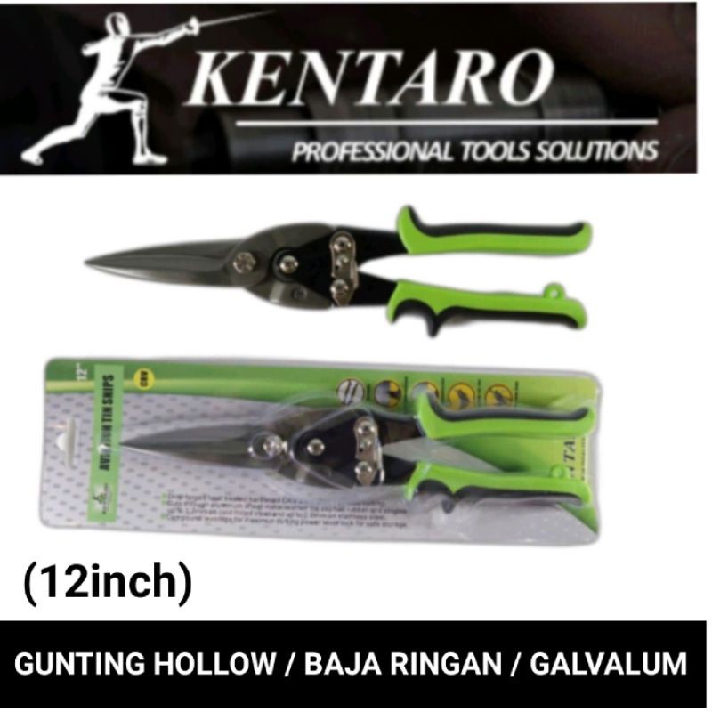 

gunting seng / hollow/ baja ringan / galvalum 12" Kentaro Japan qualityHALA