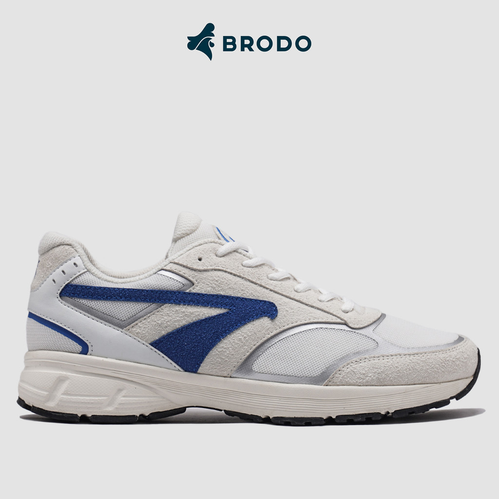 BRODO - Sneakers Ace Nova White Blue OWS