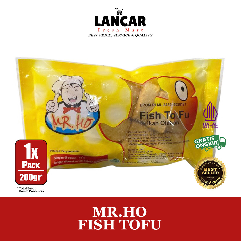 

Ay00! MR.HO FISH TOFU 200GR