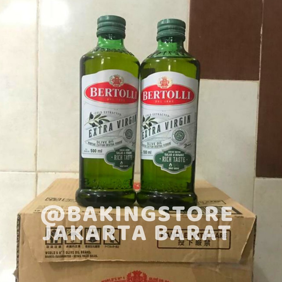 

Bertolli Olive Oil Extra Virgin - Minyak Zaitun 500 ml