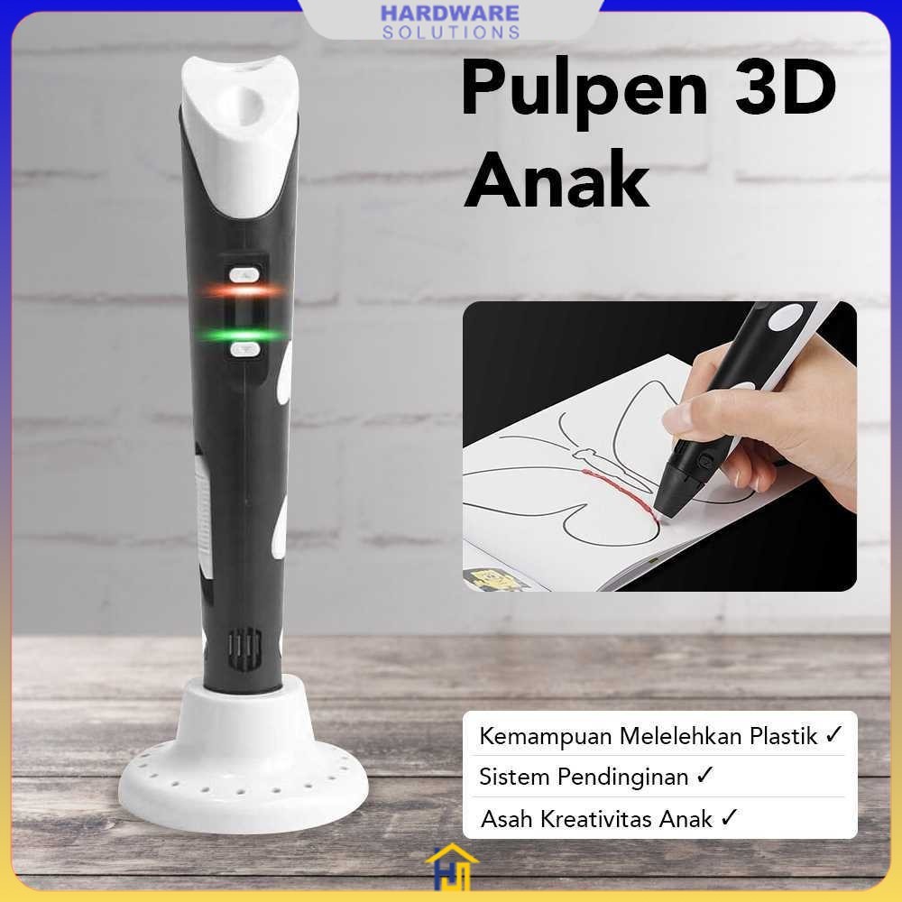 

Pulpen 3D Anak Printing Magic Drawing Filament EU Plug - P62-2