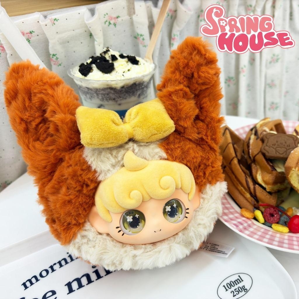 [Official] Springhouse Unababy Dango Animal Plush Ball Series Blind Box Jjbf-1/ Boneka Kado