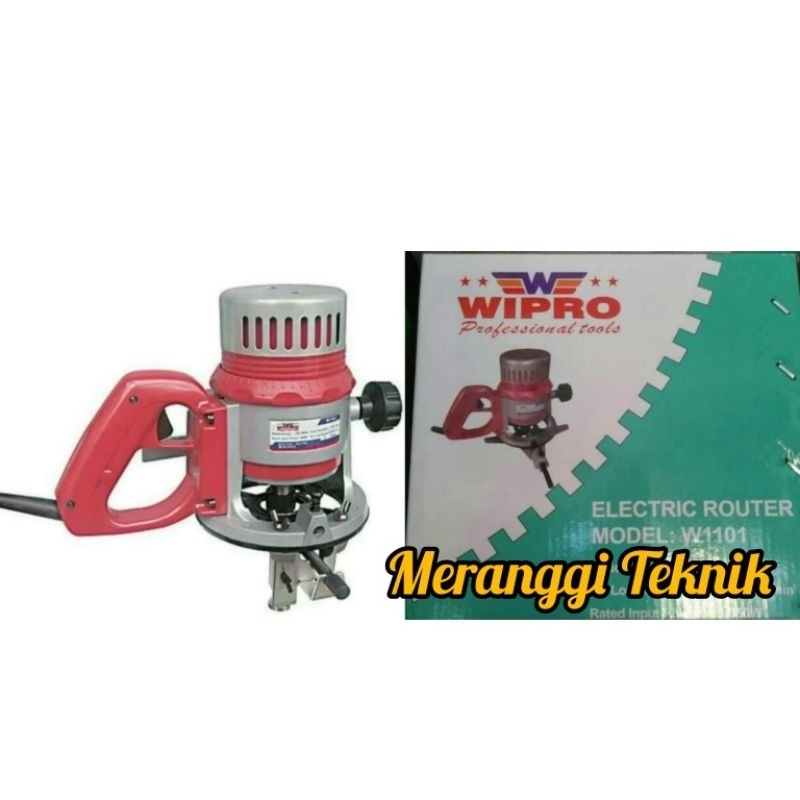 id3316 Mesin profil Wipro W1101B W 1101 wood trimer router kayu