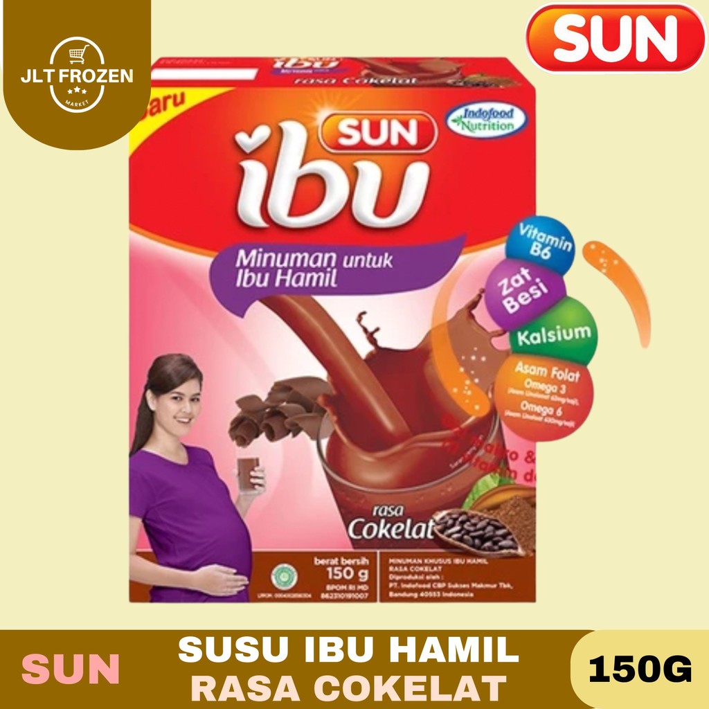 

Sun Susu Ibu Hamil 150g / Rasa Coklat / Susu Coklat / Susu Minuman Ibu Hamil Rasa Coklat