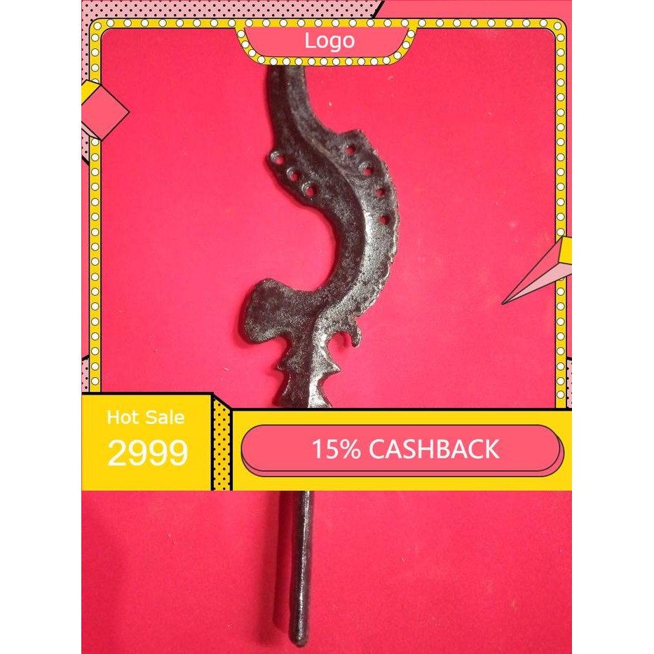 kujang sepuh  dari era majapahit termurah dari wesi aji sepuh majapahit bkj Keris sengkelat majapahi