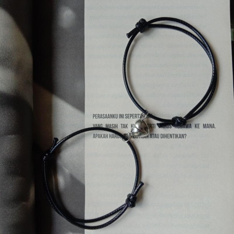 Gelang tali korea magnet love gelang tali Korea gelang magnet gelang lucucoco bagus buat pasangan te