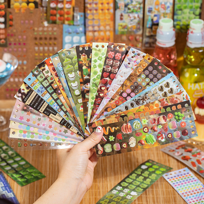 

32sheets Kawaii Japanese Showa Early Style Die cut Stickers Books Decorative Clippings Diary School Stationery Aestheti Supplies