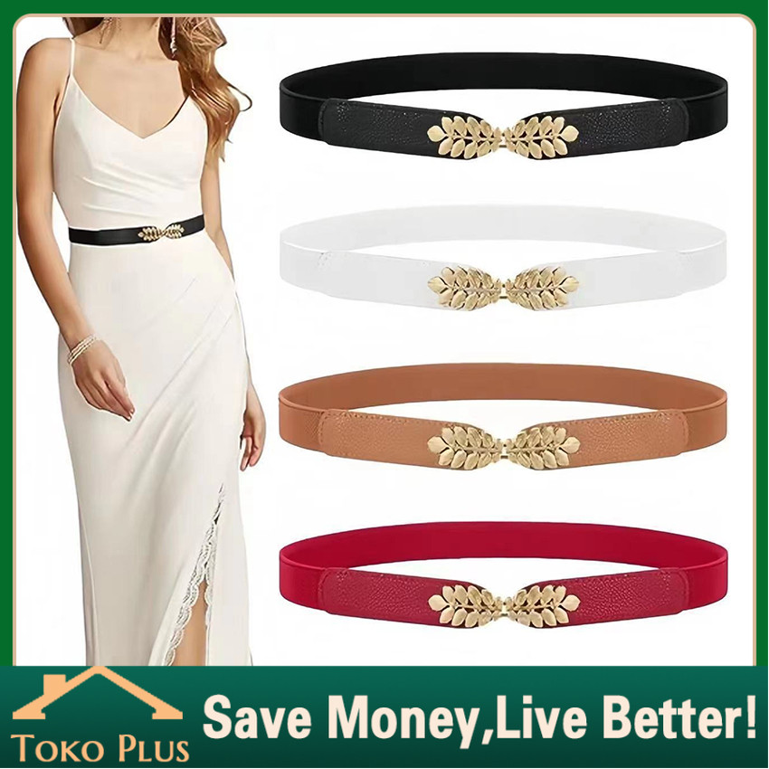 Ikat Pinggang Wanita Elastis KARET Korea Fashion Gesper Ikat Pinggang Belt Elastis Gasper Sabuk Kare