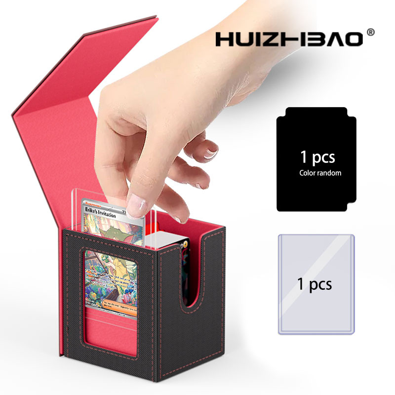 

Card Deck Storage Box TCG Board Games magic Commander deck box mtg Card Carrying Organiser Case Trading for pokemon tcg sleeves