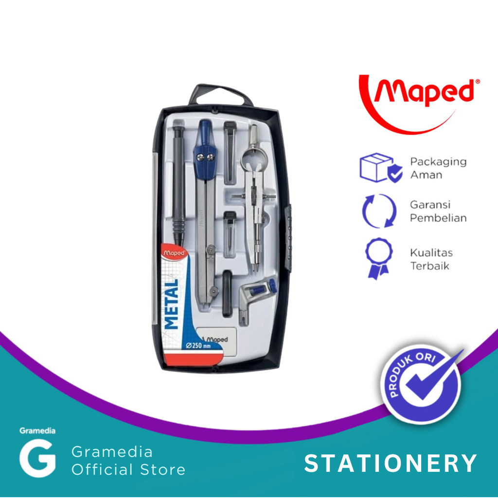 

Paket Jangka Besi Maped Focus Metal Compass Set 8Pcs