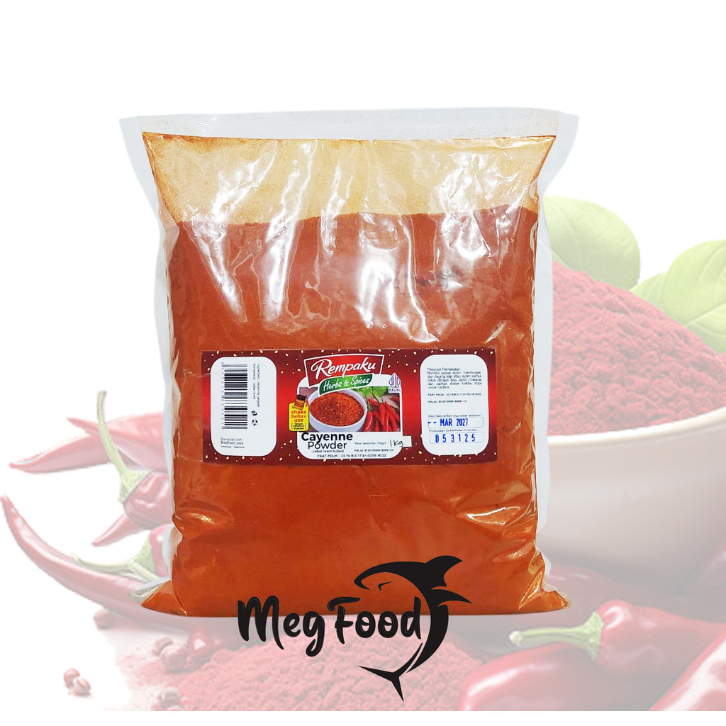 

Rempaku Cayenne Powder / Cabai Rawit Powder - 1 Kg