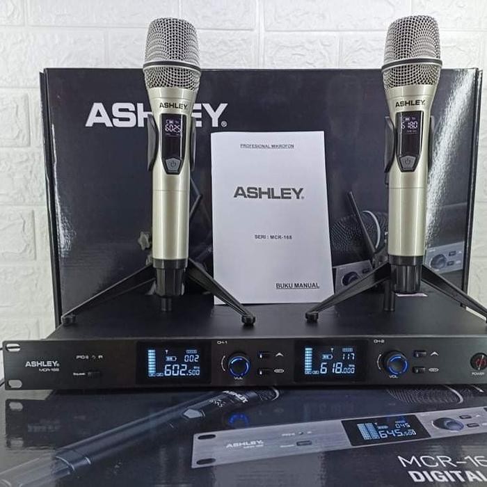 Mic Wireless Ashley Mcr168 Mc 168 Isi 2 Werles UHF Digital ORIGINAL