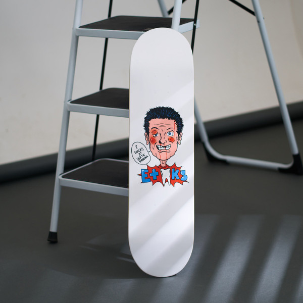 Papan Etaks Sucks Skateboard Deck (No Griptape)