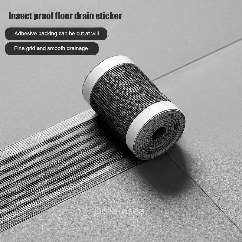 Trimmable Floor Drain Sticker Anti-mosquito Hair Filter Sticker Disposable Floor Drain Sticker——drea