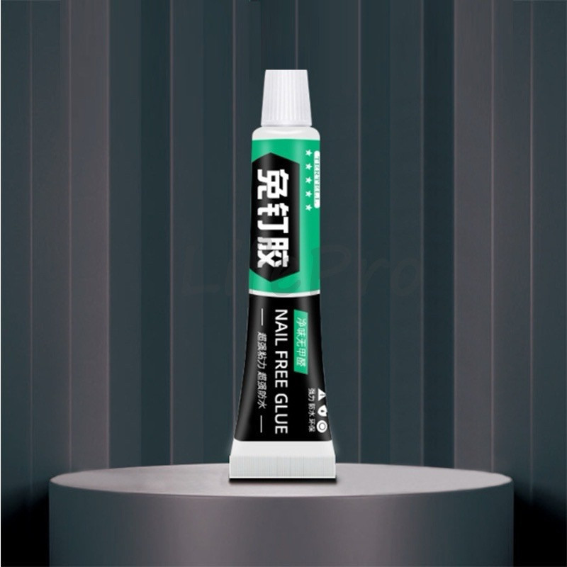 Lem pengganti paku tembok 20gr nail free glue / strong nail free glue lem perekat serbaguna