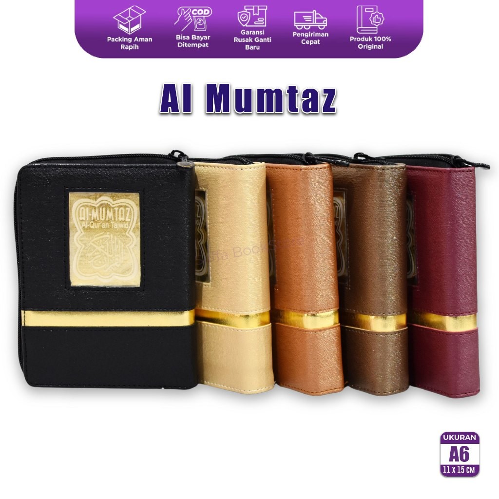 

Al Quran Non Terjemah Tilawah Al Mumtaz Ukuran A6 Resleting Tajwid Warna Al Quran Tanpa Terjemahan