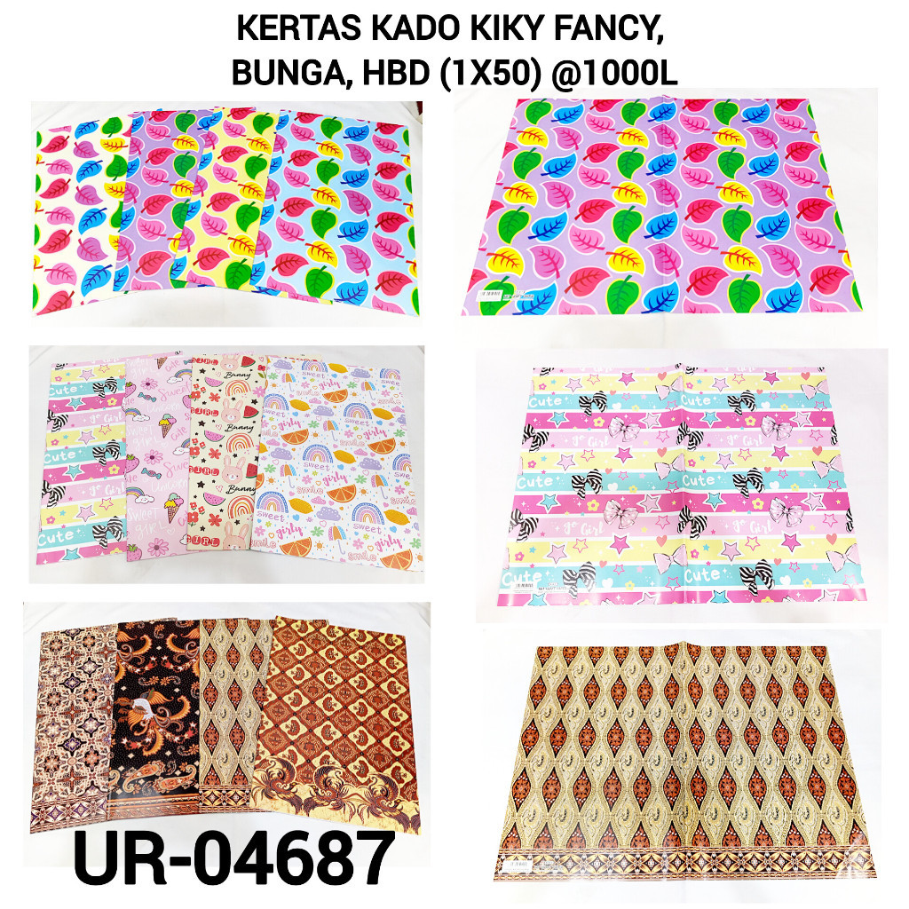 

Kertas Kado Sampul Hadiah Packing Bungkus kado Gift