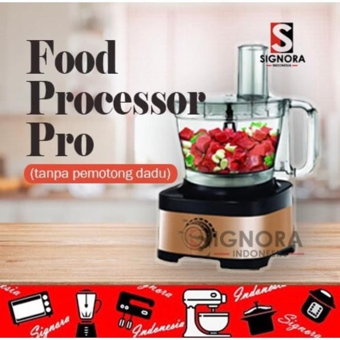 Food Processor Pro (tanpa cubic cutter)