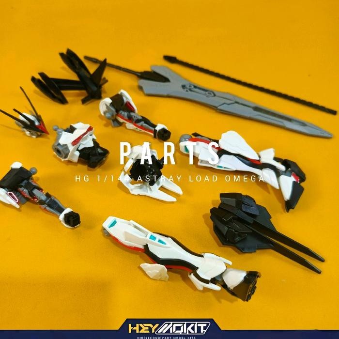 NON BANDAI HG ASTRAY LOAD OMEGA PART HAND ARM ARMS SHOULDER / WAIST SKIRT BALL JOINT JOIN / HEAD V F