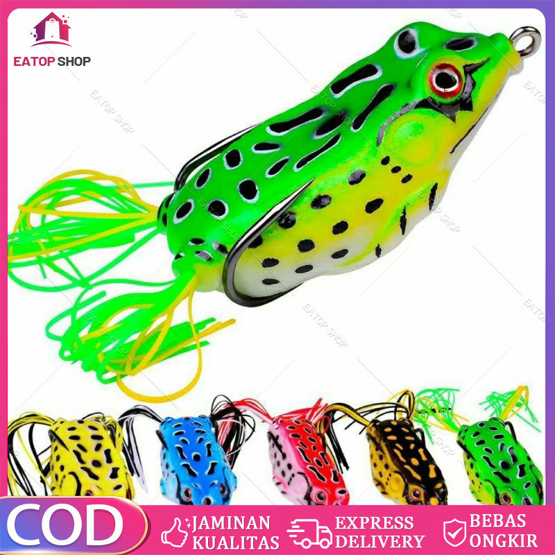 Soft Frog Lure 4cm/5g Umpan Pancing Kodok Casting Umpan Pancing Kodok Kodokan Katak Soft Lure Castin