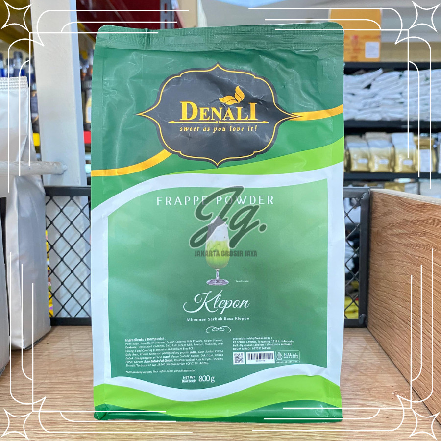 

BUBUK DENALI KLEPON | POWDER KLEPON 800 gr