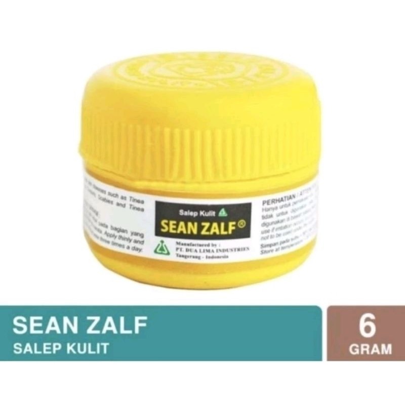 Sean Zalf 6GR Salep Kulit Kutu Air, Kurap, Kudis, Panu.