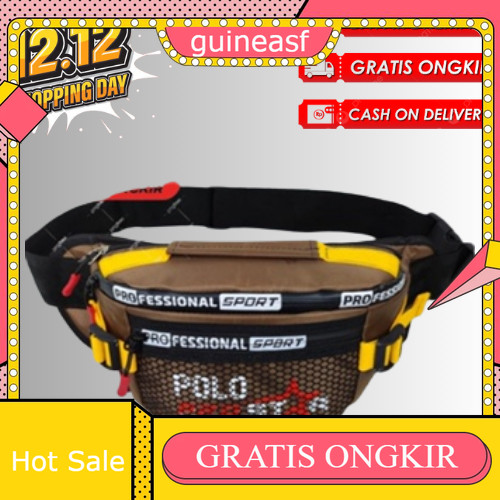 BIG Sale 11.11 Tas SLEMPANG EIGER Original Cowok/Cewek Terbaru WATERPROOF Model Kekinian Promo - Tas