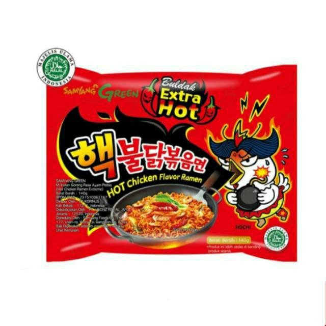 

[Logo HALAL] Samyang Ramen NUCLEAR 2x Spicy - Extra Double Extremely Spicy