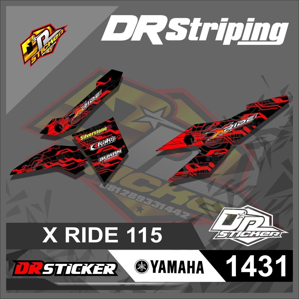 1431 STRIPING STICKER X RIDE 115 GRAFIS LIS SEMI FULL