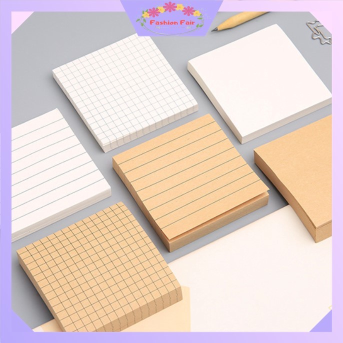 

Fashion Fair - S6291 Sticky Note Memo Kraft Paper / Memopad Sticky Notes Vintage / Memo Tempel Mini Simple / Sticker Notes Catatan Mini