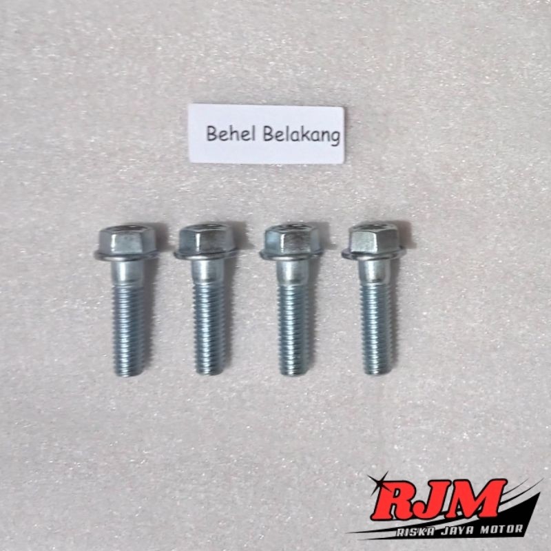 Baut Set Behel Belakang Honda Beat Fi 2012 - 2014