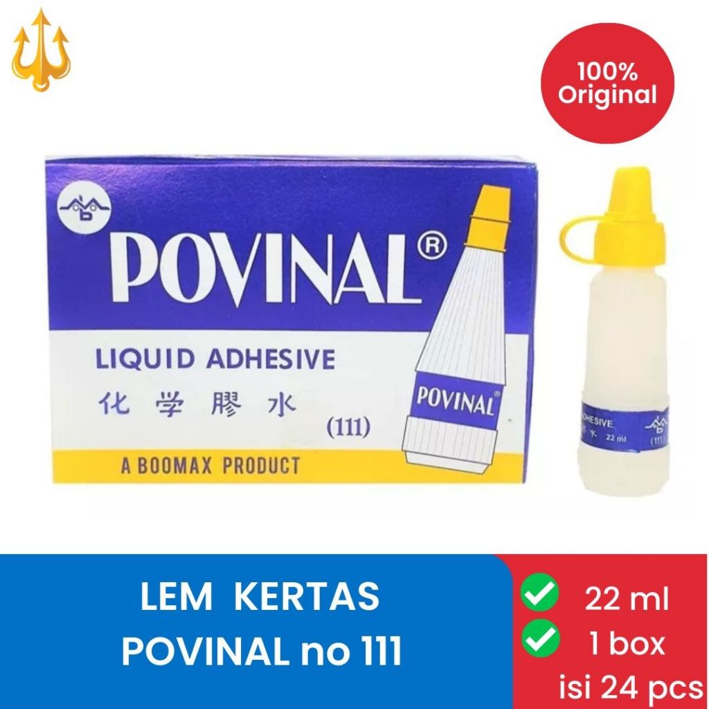 

Lem Povinal / Lem Kertas / Lem Povinal 111 22 ml / Lem Povinal 112 75ml