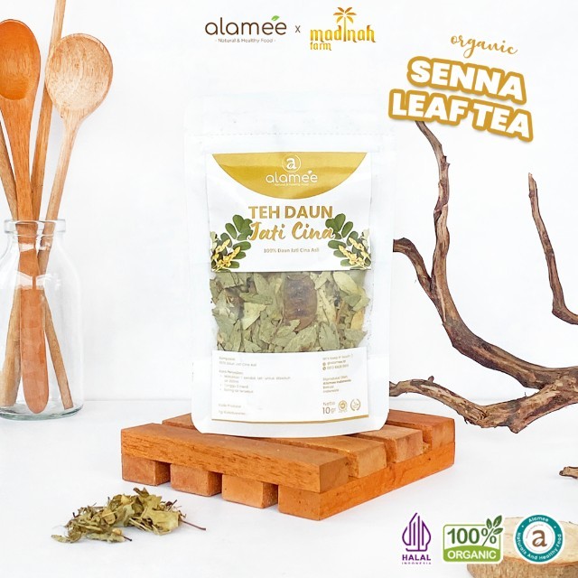 

Teh Daun Jati Cina Senna Leaf Tea Teh Herbal Alami Organik Organic 10 gr madinah