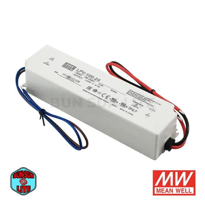 POWER SUPPLY MEAN WELL LPV-100-24 100W Trafo Outdoor Mean Well