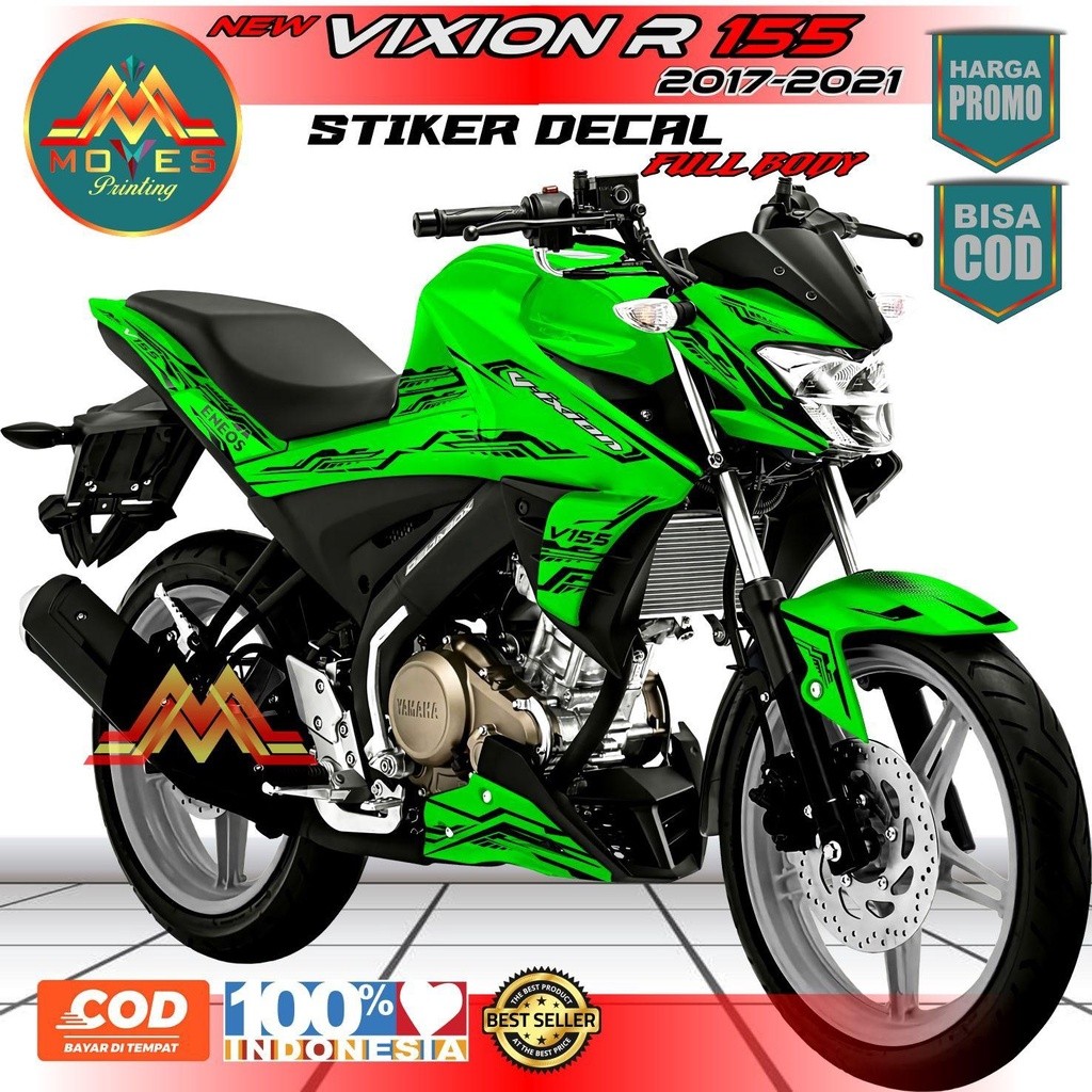 Decal Stiker Fullbody Yamaha VIXION R 155 BARU