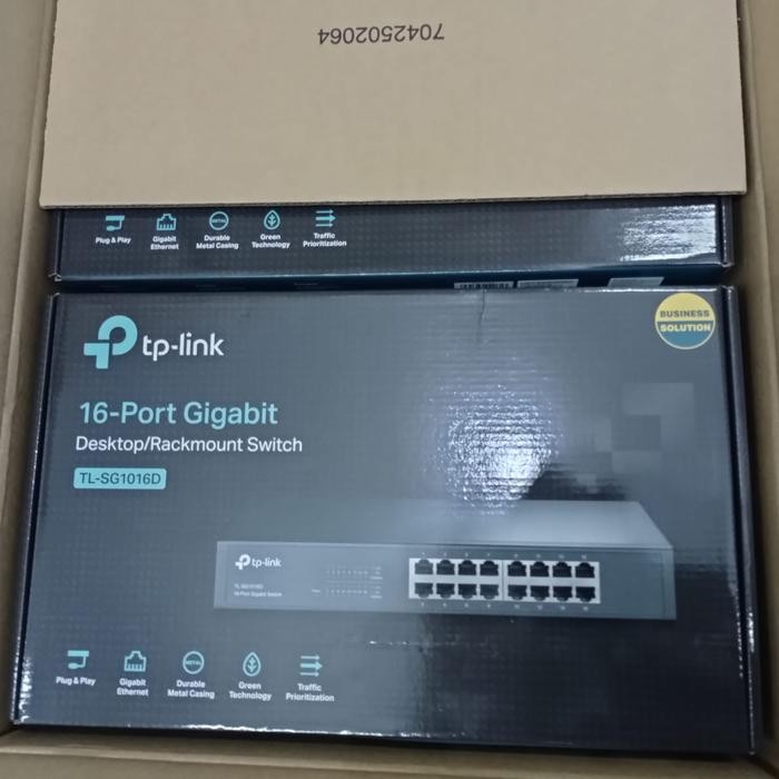 TP-Link 16 Port Gabit (TL-SG1016D) - 16 Port Gabit