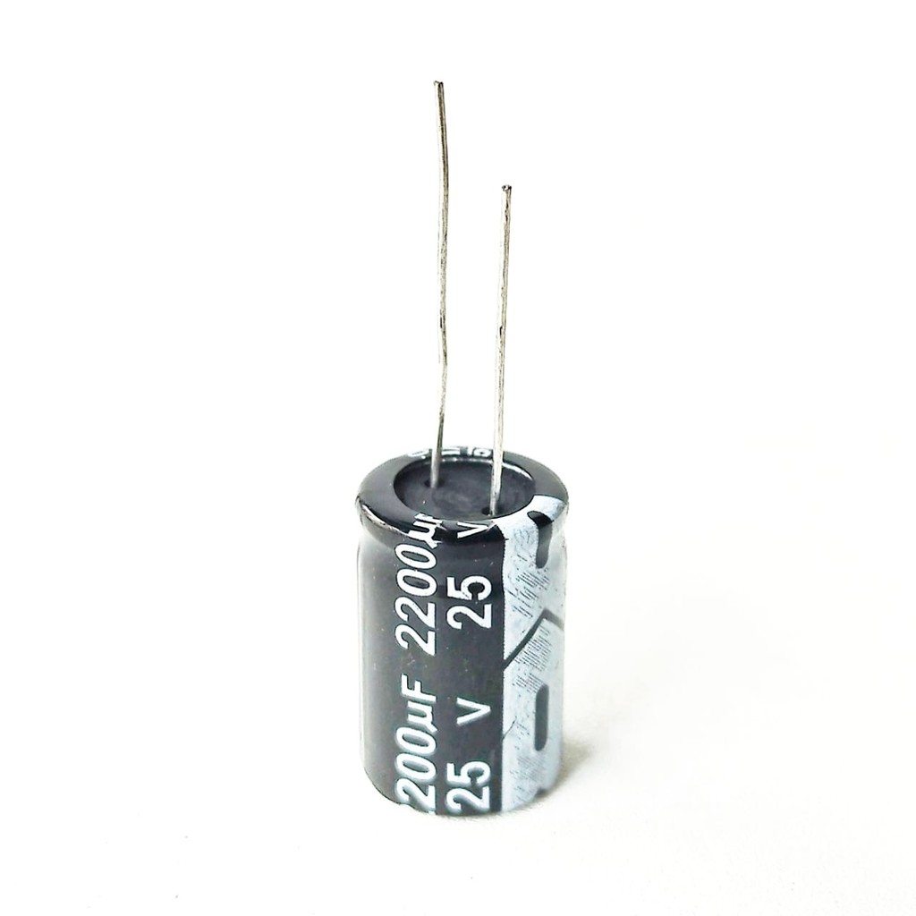 Kapasitor Elco 2200uf - 25v 2200uf25v 2200uf/25v Capacitor