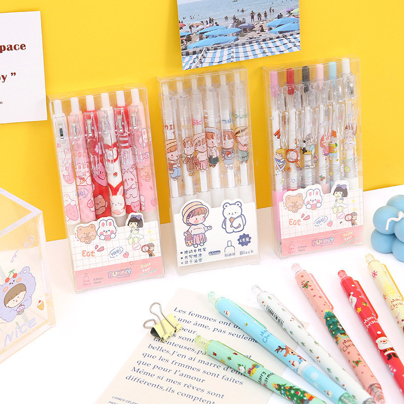

COD PULPEN GEL MEKANIK LABUBU, PANDA , SANRIO, ONE PIECE , GENSHIN IMPACT 0.5MM / BALLPOINT MEKANIK LUCU