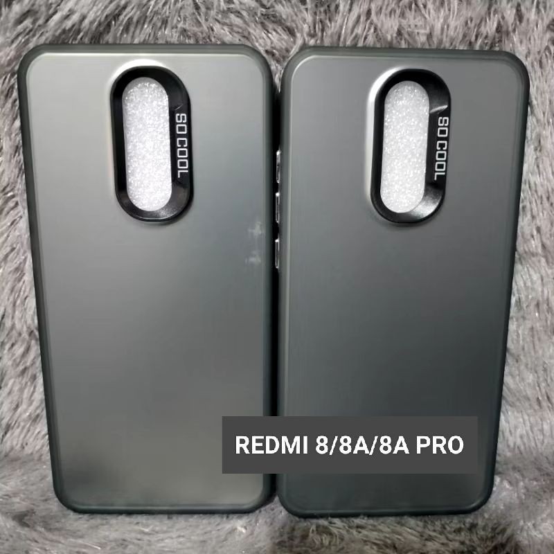 [Nadifa] HARD CASE IMD FULL BLACK XIAOMI REDMI 8 / REDMI 8A / REDMI 8A PRO SOFT CASE IMD HAYBRID PLA