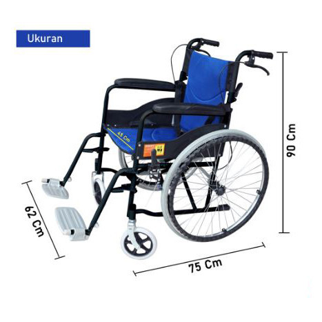 Kursi Roda Travel Speeds Apollo Avico - Kursi roda Alluminium Lipat