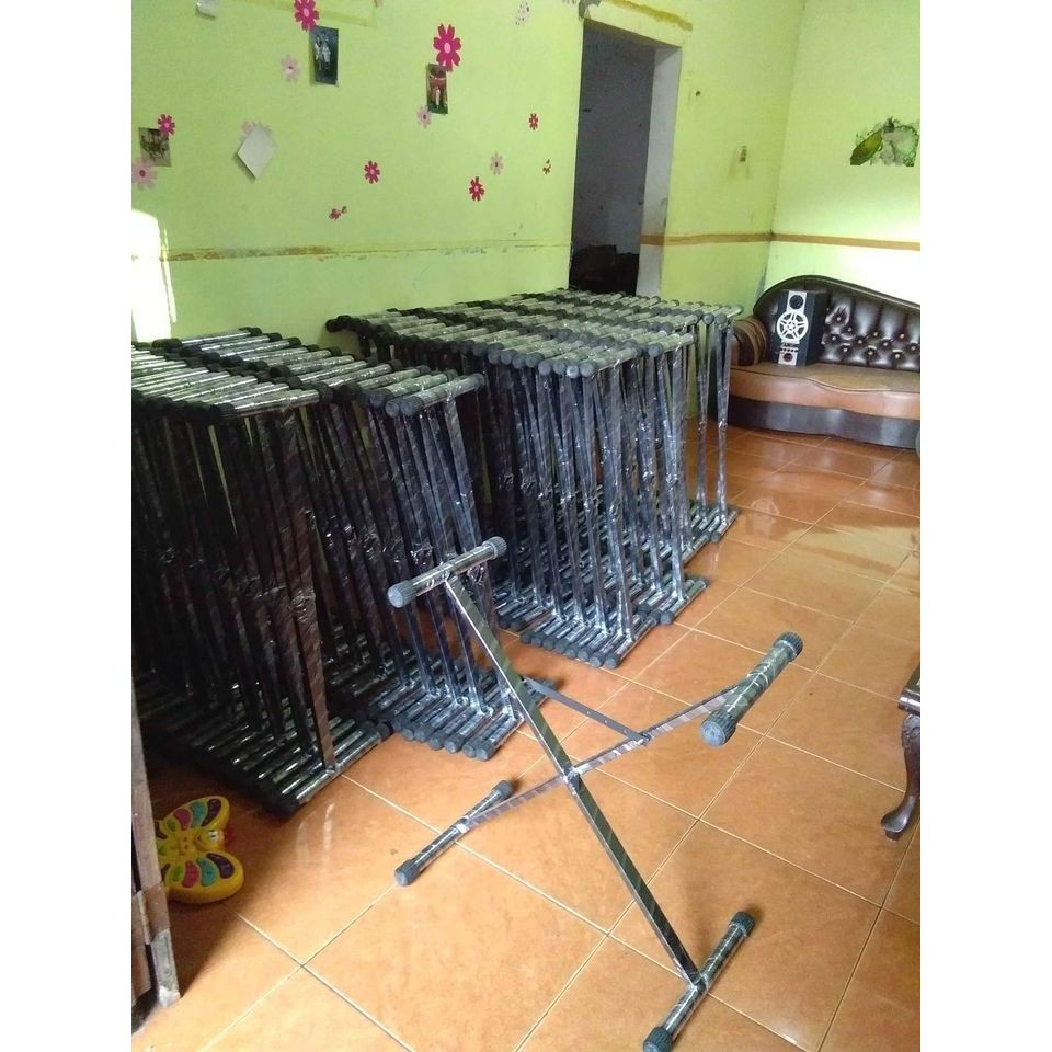 Stand Keyboard Portable  Ter  Kaki Piano Stand Keyboard Single / Kaki Keyboard  SilangCO