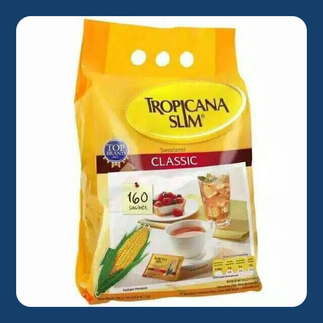

TROPICANA SLIM SWEETENER CLASSIC 160 sachet