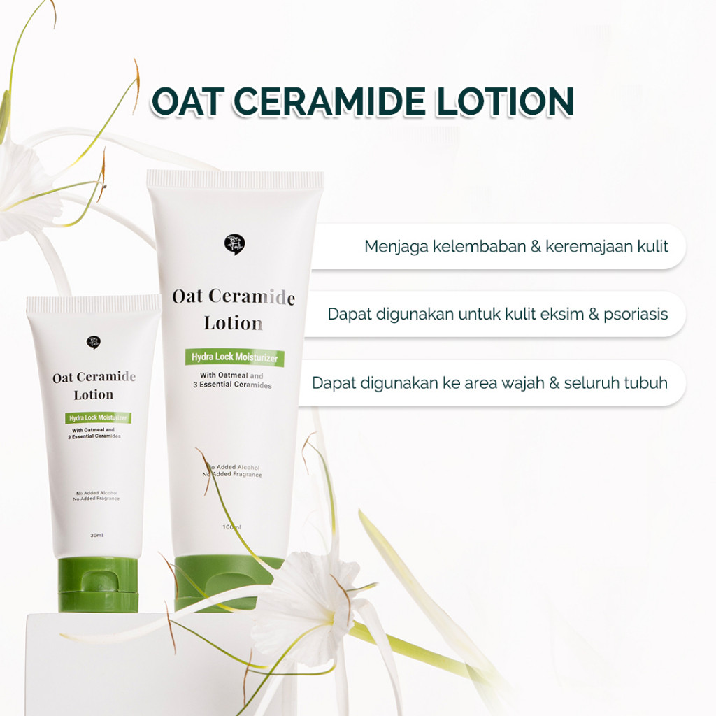 Biotalk Oat Ceramide Lotion / Hydra Lock Moisturizer for Eczema / Bio Talk Oat Ceramide Lotion