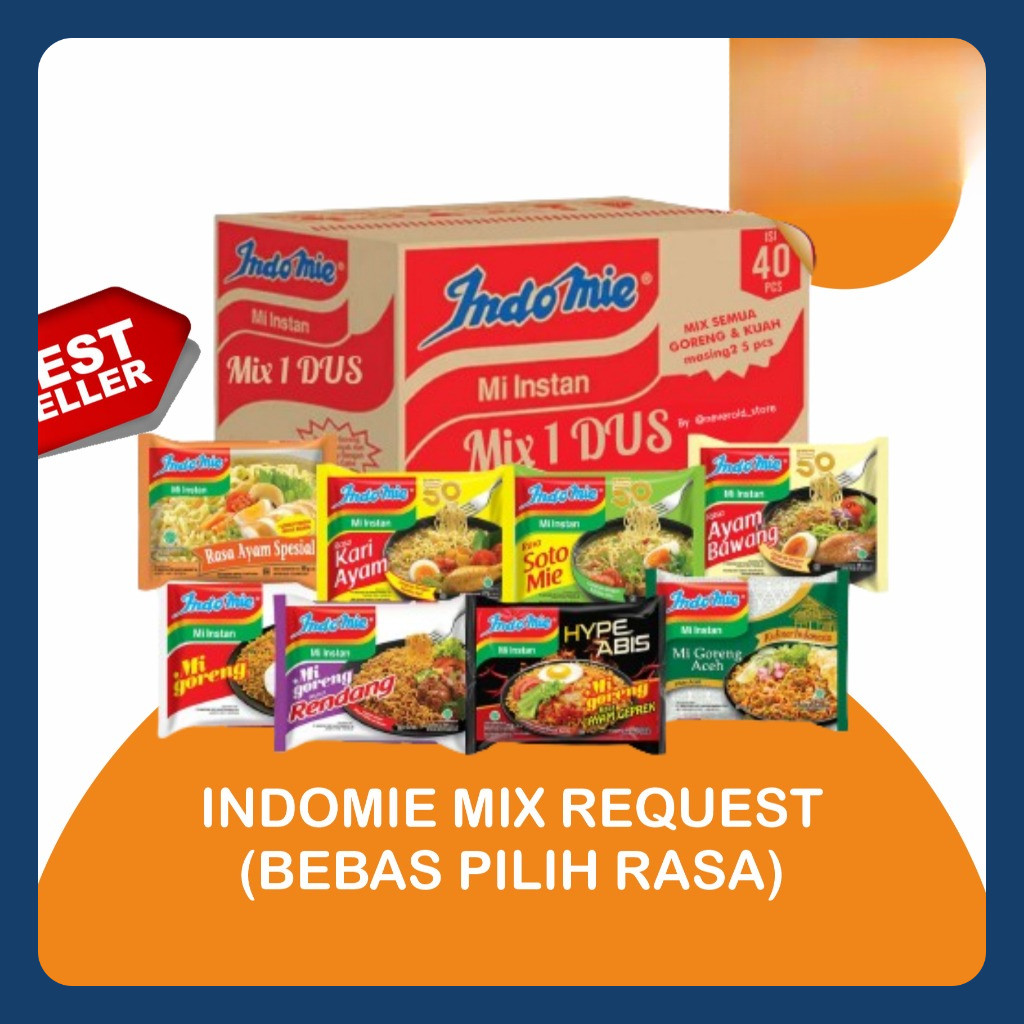 

INDOMIE 1 DUS ISI 40 BISA CAMPUR