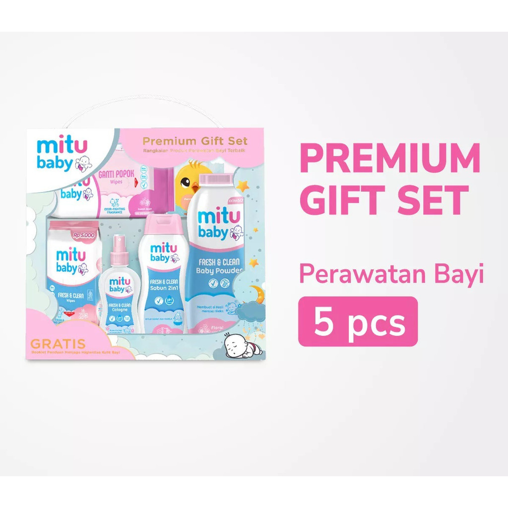 Mitu Baby Premium Gift Set/Perlengkapan Bayi