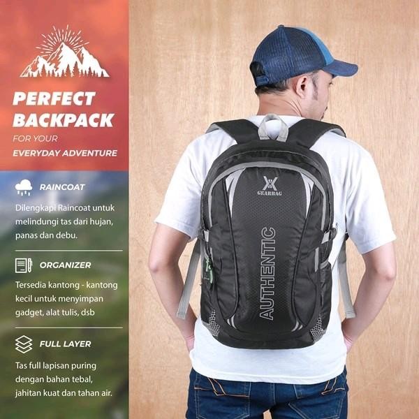 Ori Tas Ransel Laptop Pria Authentic Saingan Eiger Original Distro Backpack 30 Liter Free Raincoat W